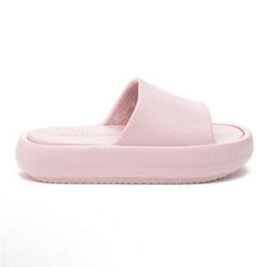 J/Slides Pink Slide Sandals Eva Squish NIB